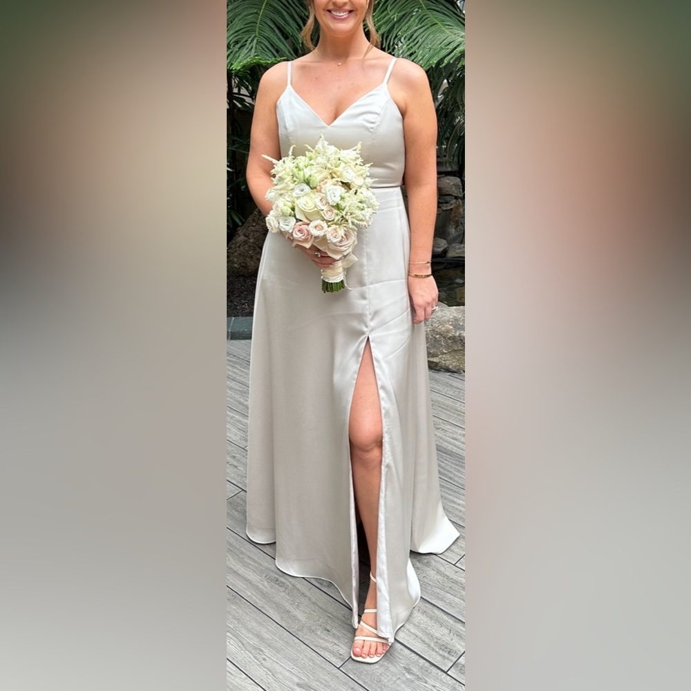 Azazie Satin Dress